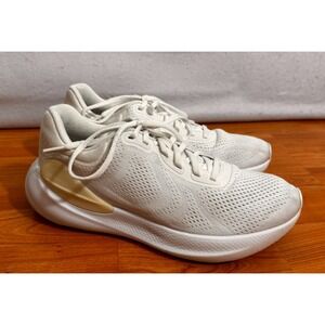 Lululemon Beyondfeel Run Men's Size 9.5 US Triple White Cushioned Running Shoes